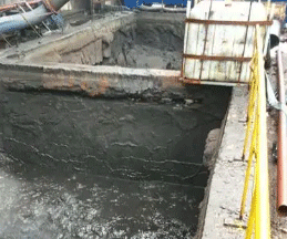 顺河污水池清理防水计划和措施